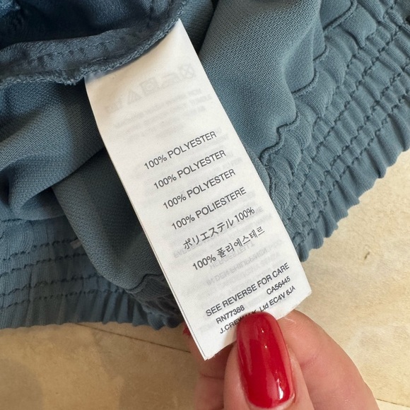 J. CREW Womenβs Teal Trousers, 26β (US 0) - Picture 3 of 4